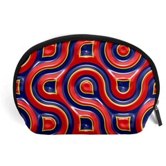 Pattern Curve Design Accessory Pouch (large)