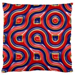 Pattern Curve Design Standard Flano Cushion Case (Two Sides) Front