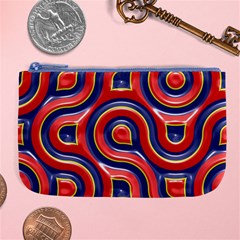 Pattern Curve Design Large Coin Purse by Nexatart