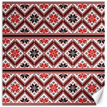 Folklore Ethnic Pattern Background Canvas 16  x 16  15.2 x15.41  Canvas - 1