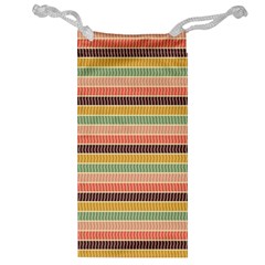 Vintage Stripes Lines Background Jewelry Bag