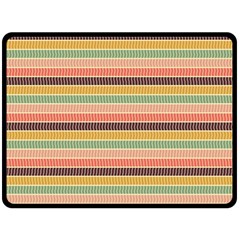 Vintage Stripes Lines Background Fleece Blanket (large) 