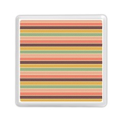 Vintage Stripes Lines Background Memory Card Reader (square)