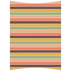 Vintage Stripes Lines Background Back Support Cushion