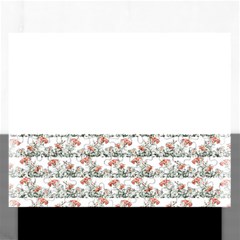 Photo Illustration Floral Motif Striped Design Rectangular Jigsaw Puzzl by dflcprintsclothing