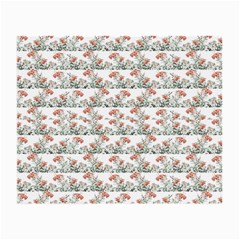 Photo Illustration Floral Motif Striped Design Small Glasses Cloth (2 Sides) by dflcprintsclothing