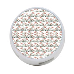 Photo Illustration Floral Motif Striped Design 4-port Usb Hub (two Sides) by dflcprintsclothing