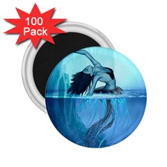 Wonderful Jellyfish Women 2 25  Magnets (100 Pack)  by FantasyWorld7