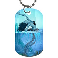 Wonderful Jellyfish Women Dog Tag (two Sides) by FantasyWorld7