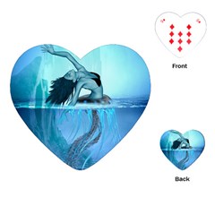 Wonderful Jellyfish Women Playing Cards Single Design (heart) by FantasyWorld7