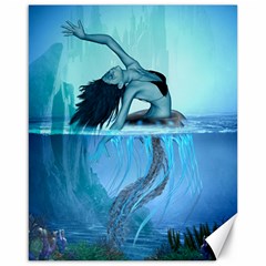 Wonderful Jellyfish Women Canvas 16  X 20  by FantasyWorld7