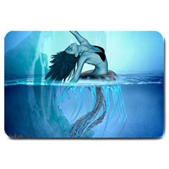 Wonderful Jellyfish Women Large Doormat  by FantasyWorld7