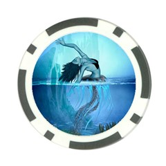 Wonderful Jellyfish Women Poker Chip Card Guard by FantasyWorld7