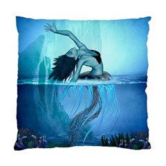 Wonderful Jellyfish Women Standard Cushion Case (two Sides) by FantasyWorld7