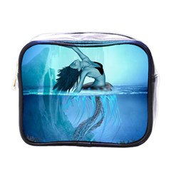 Wonderful Jellyfish Women Mini Toiletries Bag (one Side) by FantasyWorld7