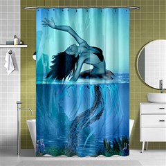 Wonderful Jellyfish Women Shower Curtain 48  X 72  (small)  by FantasyWorld7