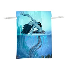 Wonderful Jellyfish Women Lightweight Drawstring Pouch (s) by FantasyWorld7