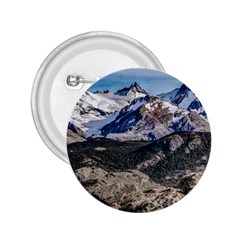 El Chalten Landcape Andes Patagonian Mountains, Agentina 2 25  Buttons by dflcprintsclothing