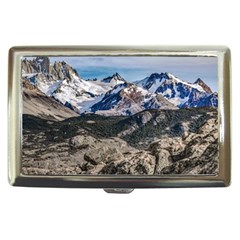 El Chalten Landcape Andes Patagonian Mountains, Agentina Cigarette Money Case by dflcprintsclothing