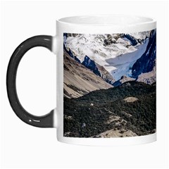 El Chalten Landcape Andes Patagonian Mountains, Agentina Morph Mugs by dflcprintsclothing