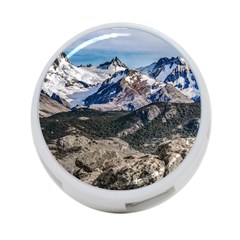 El Chalten Landcape Andes Patagonian Mountains, Agentina 4-port Usb Hub (one Side) by dflcprintsclothing