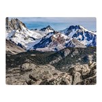 El Chalten Landcape Andes Patagonian Mountains, Agentina Double Sided Flano Blanket (Mini)  35 x27  Blanket Front