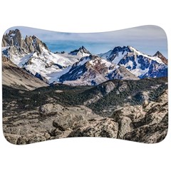 El Chalten Landcape Andes Patagonian Mountains, Agentina Velour Seat Head Rest Cushion