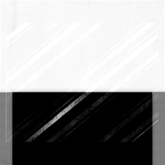 Minimalist Black Linear Abstract Print Rectangular Jigsaw Puzzl by dflcprintsclothing