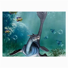 Awesome Seadragon Large Glasses Cloth (2 Sides) by FantasyWorld7