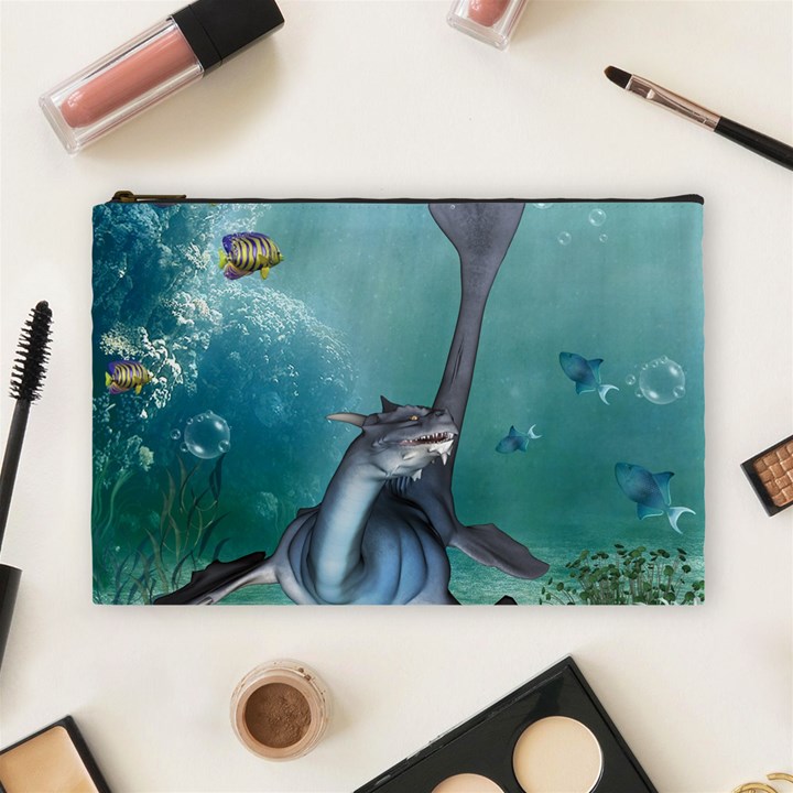 Awesome Seadragon Cosmetic Bag (Large)