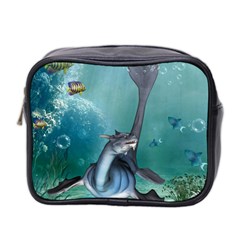 Awesome Seadragon Mini Toiletries Bag (two Sides) by FantasyWorld7