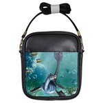 Awesome Seadragon Girls Sling Bag Front