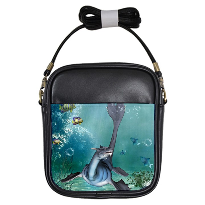 Awesome Seadragon Girls Sling Bag