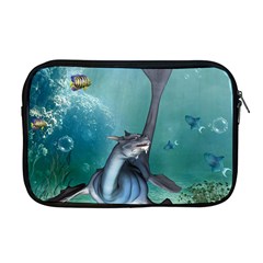 Awesome Seadragon Apple Macbook Pro 17  Zipper Case by FantasyWorld7