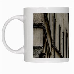 Houses At Historic Center Of Florence, Italy White Mugs by dflcprintsclothing