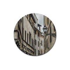 Houses At Historic Center Of Florence, Italy Magnet 3  (round)