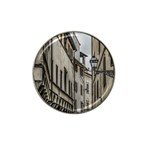 Houses At Historic Center Of Florence, Italy Hat Clip Ball Marker Front