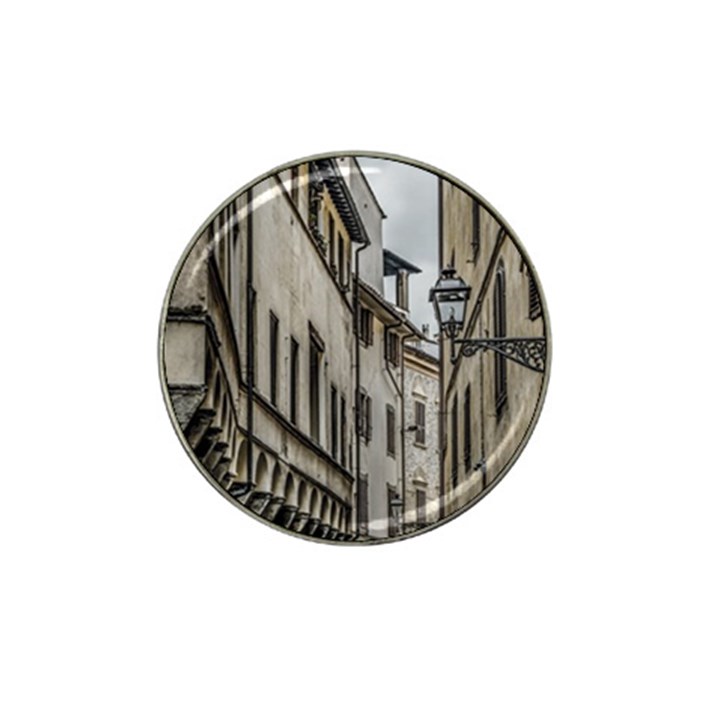 Houses At Historic Center Of Florence, Italy Hat Clip Ball Marker