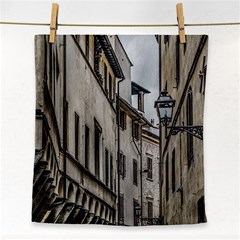 Houses At Historic Center Of Florence, Italy Face Towel by dflcprintsclothing