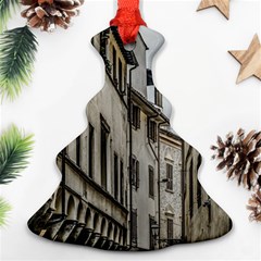 Houses At Historic Center Of Florence, Italy Christmas Tree Ornament (two Sides) by dflcprintsclothing