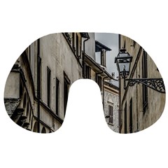 Houses At Historic Center Of Florence, Italy Travel Neck Pillow by dflcprintsclothing