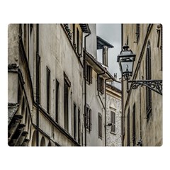 Houses At Historic Center Of Florence, Italy Double Sided Flano Blanket (large)  by dflcprintsclothing