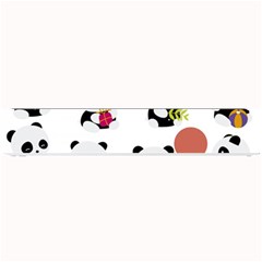 Playing Pandas Cartoons Small Bar Mats