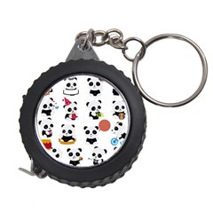 Playing Pandas Cartoons Measuring Tape by Vaneshart