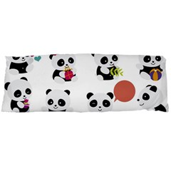 Playing Pandas Cartoons Body Pillow Case Dakimakura (two Sides) by Vaneshart