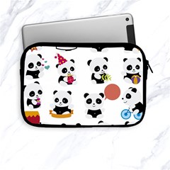 Playing Pandas Cartoons Apple Ipad Mini Zipper Cases by Vaneshart