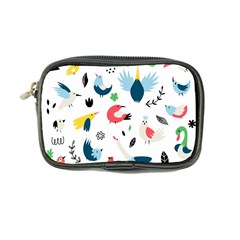 Vector Set Isolates With Cute Birds Scandinavian Style Coin Purse