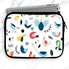 Vector Set Isolates With Cute Birds Scandinavian Style Apple Ipad 2/3/4 Zipper Cases by Vaneshart