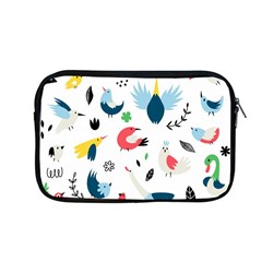 Vector Set Isolates With Cute Birds Scandinavian Style Apple MacBook Pro 13  Zipper Case