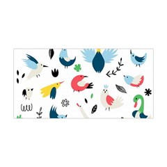 Vector Set Isolates With Cute Birds Scandinavian Style Yoga Headband by Vaneshart